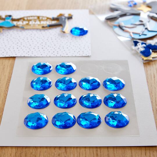 12 Packs: 16 ct. (192 total) Large Rhinestone Stickers by Recollections™